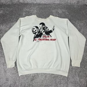 Fruit Of The Loom Martin Luther King Jr Sweatshirt Mens XL Vintage Made In USA